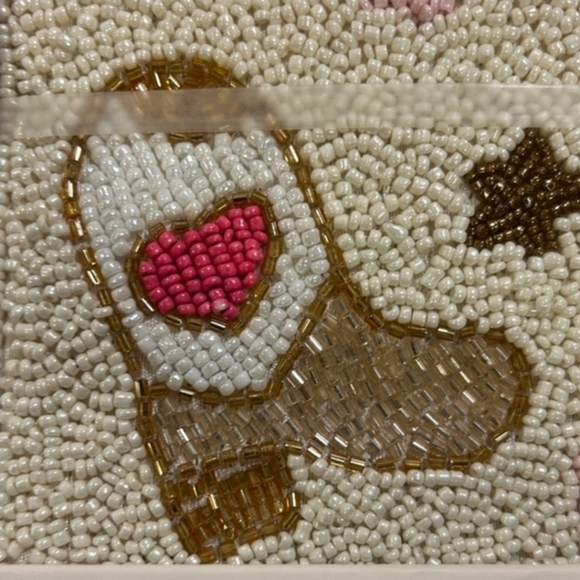 🤍🔹️Sincerely Jules🔹️ Beaded Coin Purse with Cowboy Hat, Cowboy boot - Picture 5 of 5